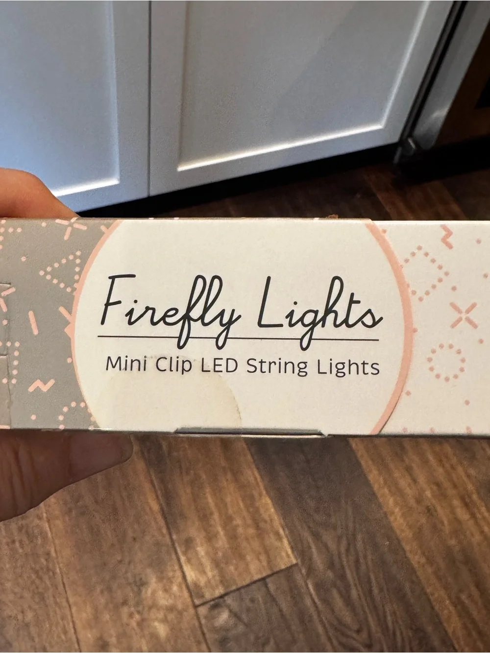 NEW Firefly Lights Mini Clip LED String Lights - Rose Gold Chrome